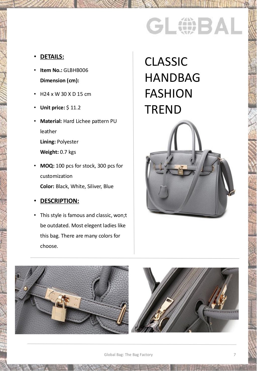2017 ladies handbag catalogue global bag update at 2017.2.28