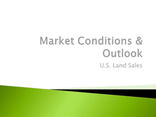 U.S. Land Sales
 