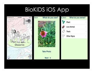 BioKIDS iOS App
 