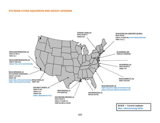 4TH MAW FLYING SQUADRON AND GROUP LAYDOWN
183
 