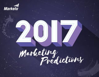 Marketing
Predictions
 