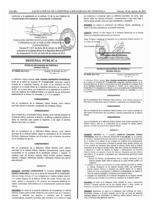 434.400 GACETA OFICIAL DE LA REPÚBLICA BOLIVARIANA DE VENEZUELA	 Viernes 10 de marzo de 2017
 