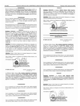 434.402 GACETA OFICIAL DE LA REPÚBLICA BOLIVARIANA DE VENEZUELA	 Viernes 10 de marzo de 2017
 