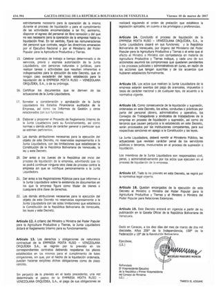 434.394 GACETA OFICIAL DE LA REPÚBLICA BOLIVARIANA DE VENEZUELA Viernes 10 de marzo de 2017
 