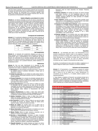 Martes 21 de marzo de 2017		 GACETA OFICIAL DE LA REPÚBLICA BOLIVARIANA DE VENEZUELA		 434.603









         






        
            
             
       
         
      





          
         



  
  
  


          

        
         









         






        
            
             
       
         
      





          
         



  
  
  


          

        
         




          


 
         

 


 



 
           

        
       

         


          
         

 
         

           
           

 

          

       





 
         
       

 





 
         
       

 
         
         
       

         


 
         


         
         
        

         



 
        


        
         


           
        


        






          
           
           
           


          



SECCIÓN DIVISIÓN GRUPO CLASE RAMA TÍTULO
C Industrias Manufactureras
10 Elaboración de productos alimenticios
101 Elaboración y conservación de carne
1010 Elaboración y conservación de carne
1010 10101 Beneficio y matanza de ganado
1010 10102 Beneficio de aves
1010 10103 Preparación y conservación de carne y producto a base de carne
1010 10109 Elaboración y conservación de carne n.c.p.
102 Elaboración y conservación de pescado, crustáceos y moluscos.
1020 Elaboración y conservación de pescado, crustáceos y moluscos.
1020 10201 Preparación y enlatado de pescados, crustáceos y moluscos
1020 10202
Preparación de pescados, crustáceos, y productos afines, mediante el secado, ahumado y congelación
industrial.
1020 10203 Elaboración de productos de pescado, crustáceos y moluscos
1020 10209 Elaboración y conservación de productos de pescados, crutáceos y moluscos n.c.p.
103 Elaboración y conservación de frutas, legumbres y hortalizas.
1030 Elaboración y conservación de frutas, legumbres y hortalizas.
1030 10301 Fabricación, envasado y conservación de salsas, encurtidos y sopas de hortalizas, legumbres y vegetales.
1030 10302 Fabricación de mermeladas, jaleas y frutas secas o en álmibar.
1030 10303 Fabricación de jugos, concentrado de frutas, legumbres y hortalizas; compotas
1030 10309 Elaboración y conservación de frutas, legumbres y hortalizas n.c.p.
104 Elaboración de aceites y grasas de origen vegetal y animal
1040 Elaboración de aceites y grasas de origen vegetal y animal.
1040 10401 Fabricación de aceites y grasas comestibles de origen vegetal.
1040 10402 Elaboración de margarina y otras grasas compuestas, comestibles.
1040 10409 Fabricación de otros aceites y grasas
105 Elaboración de productos lácteos.
1050 Elaboración de productos lácteos.
1050 10501 Elaboración de mantequillas y quesos.
1050 10502 Elaboración de leche en estado sólido y condensado.
1050 10503 Pasteurización de leche y derivados lácteos, excepto elaboración de mantequillas y quesos
1050 10504 Elaboración de helados y sorbetes.
106 Elaboración de productos de molinería, almidones y productos derivados del almidón
1061 Elaboración de productos de molinería
1061 10611 Trillado y molienda de trigo
1061 10612 Molienda de arroz
1061 10613 Molienda y trillado de maíz
1061 10614 Preparación de cereales para el consumo humano, excepto alimentos infantiles
1061 10619 Elaboración de otros productos de molinería n.c.p.
1062
Elaboración de aceite de maíz, almidones y productos derivados de la molinería húmeda de maíz y de los
almidones
1062 10621 Elaboración de aceite de maíz
1062 10622 Elaboración de harina de yuca y sucedáneos
1062 10629 Elaboración de almidones y productos derivados del almidón n.c.p.
107 Elaboración de otros productos alimenticios
1071 Elaboración de productos de panadería
1071 10711 Elaboración de productos de panadería
1071 10712 Elaboración de productos de pastelería y repostería.
1071 10713 Elaboración de galletas.
1071 10714 Elaboración de casabe.
1072 Elaboración de azúcar
1072 10721 Elaboración y refinación de azúcar y otros productos de centrales azucareros
1072 10722 Elaboración de panela y papelón
1073 Elaboración de cacao y chocolate y de productos de confitería
1073 10731 Fabricación de cacao y chocolate
1073 10732 Fabricación de productos de confiteria
1074 Elaboración de macarrones, fideos, alcuzcuz y productos farináceos similares
1074 10740 Elaboración de macarrones, fideos, alcuzcuz y productos farináceos similares
1075 Elaboración de comidas y platos preparados
 