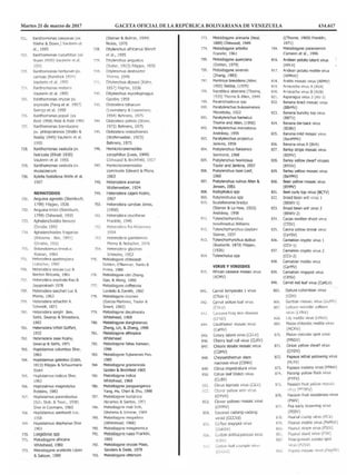 Martes 21 de marzo de 2017		 GACETA OFICIAL DE LA REPÚBLICA BOLIVARIANA DE VENEZUELA		 434.617
 
