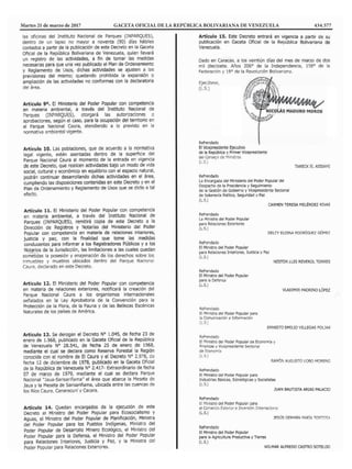 Martes 21 de marzo de 2017 GACETA OFICIAL DE LA REPÚBLICA BOLIVARIANA DE VENEZUELA 434.577
 