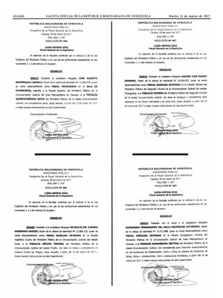 434.626 GACETA OFICIAL DE LA REPÚBLICA BOLIVARIANA DE VENEZUELA	 Martes 21 de marzo de 2017
 