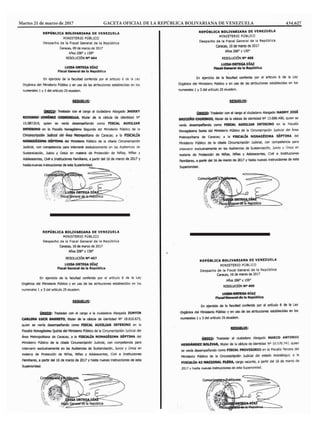 Martes 21 de marzo de 2017		 GACETA OFICIAL DE LA REPÚBLICA BOLIVARIANA DE VENEZUELA		 434.627
 
