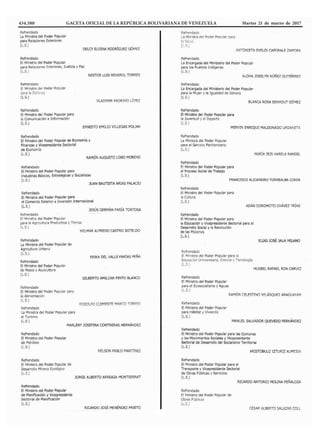 434.580 GACETA OFICIAL DE LA REPÚBLICA BOLIVARIANA DE VENEZUELA	 Martes 21 de marzo de 2017
 