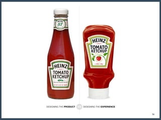 56
Product vs experience
 