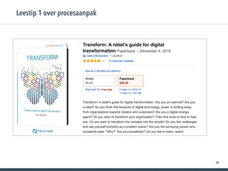 84
Leestip 1 over procesaanpak
 