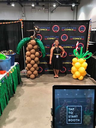 Palm Tree and Pineapple Photo Booth 