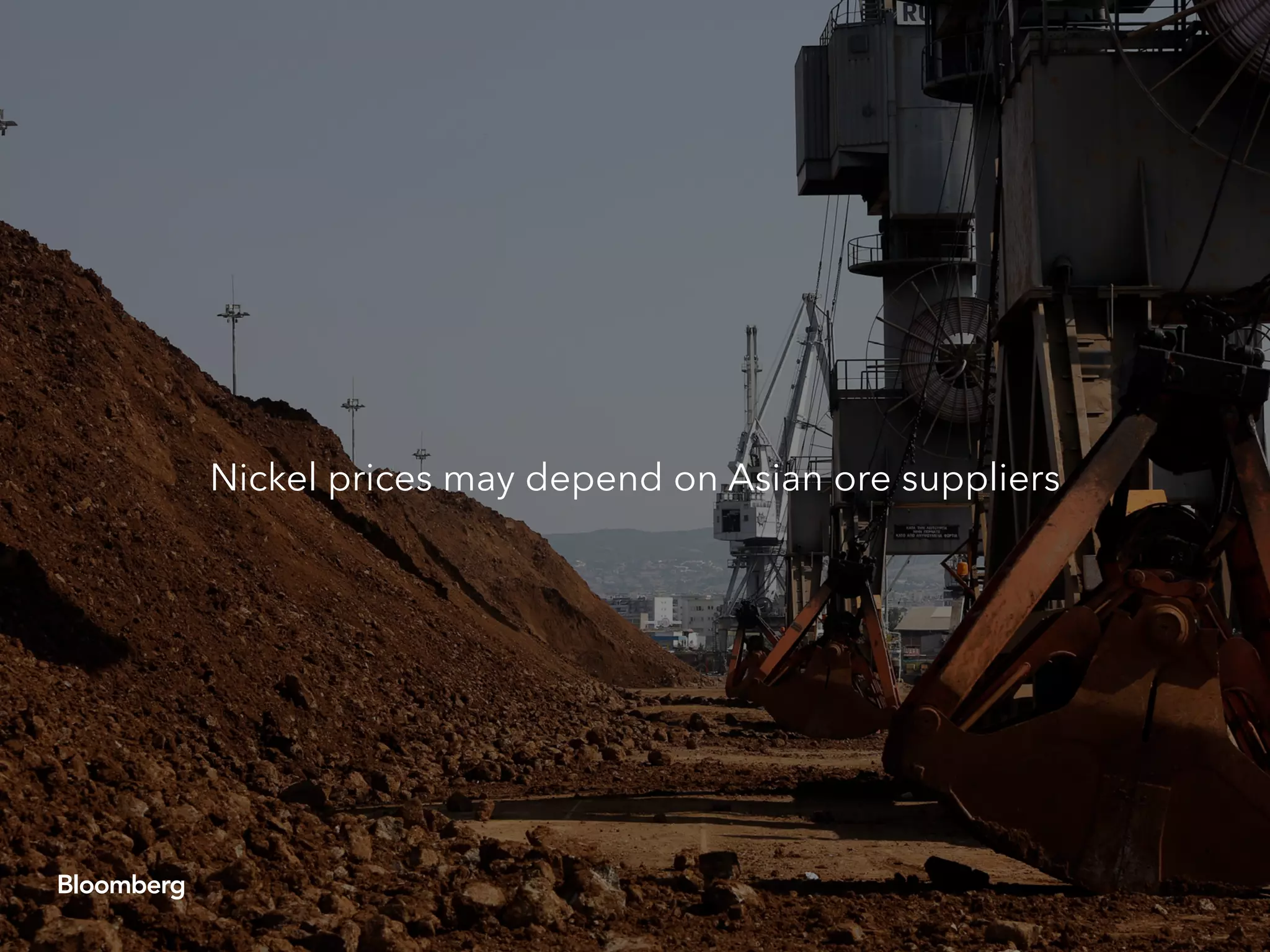 Nickel prices may depend on Asian ore suppliers
 
