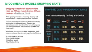 MOBILE ADVERTISING (OVERALL SPEND, FORECAST
PROJECTIONS, & Impact ON CONSUMERS)
This includes more general stats about mob...