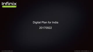 Digital Plan for India
20170922
 
