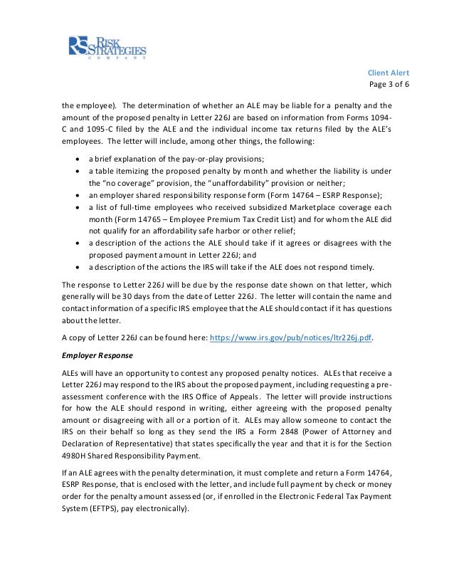 Irs Response Letter Template