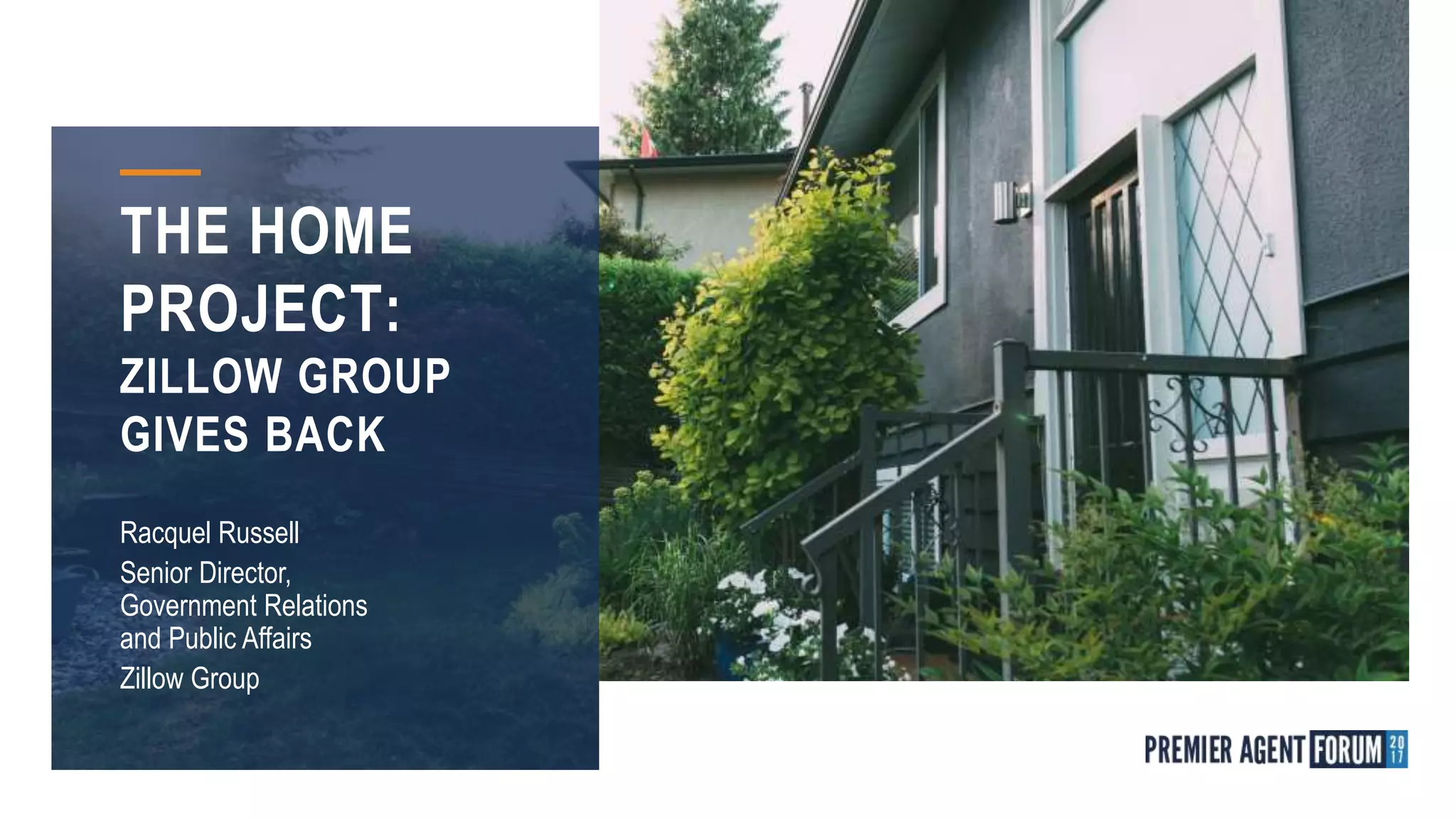 Zillow Group's Home Project aims to address housing insecurity PPT