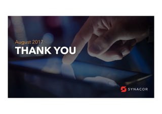 78
THANK YOU
August 2017
 