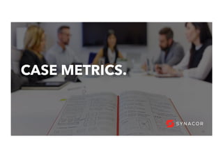 42
CASE METRICS.
 