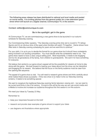 2017 prelim tv game show