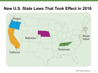 New U.S. State Laws That Took Effect in 2016
6
 