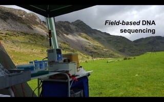 Field-based DNA
sequencing
 