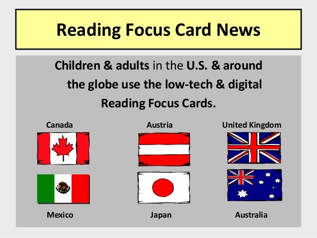 The Reading Focus Cards System for Challenged Readers-2017