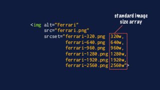 <img alt="Ferrari"
src="ferrari.png"
srcset="ferrari-320.png 320w,
ferrari-640.png 640w,
ferrari-960.png 960w,
ferrari-128...