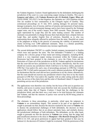 Nigerian People Vs ROYAL DUTCH SHELL PLC [2015] EWHC HT-2015-000241 ...
