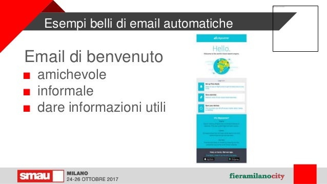 Autoresponder esempi Autoresponder esempi
