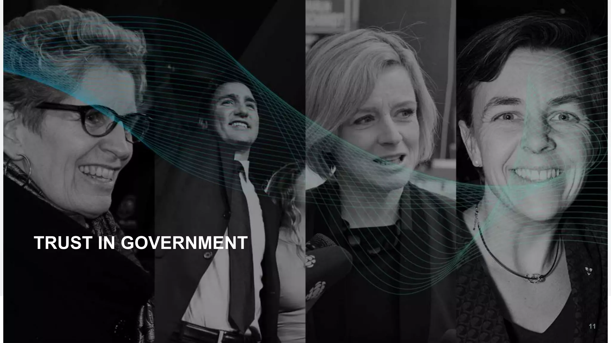 11
TRUST IN GOVERNMENT
 