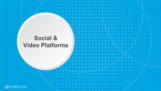 © comScore, Inc. Proprietary.© comScore, Inc. Proprietary. 29
Social &
Video Platforms
 