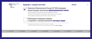 2016
ПОЧТАБорьба с «серой почтой»
№
✓
 