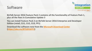 Introduction to BizTalk Server 2016 Feature Pack 2 | PPTX