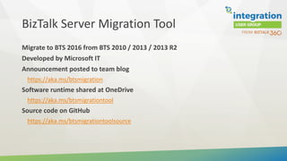 Introduction to BizTalk Server 2016 Feature Pack 2 | PPTX