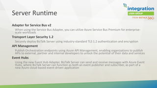 Introduction to BizTalk Server 2016 Feature Pack 2 | PPTX