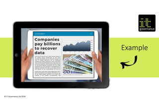 © IT Governance Ltd 2018
Example
 