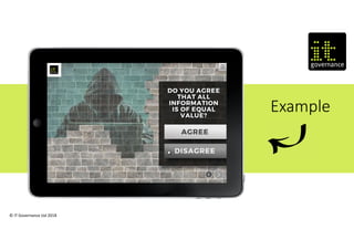 © IT Governance Ltd 2018
Example
 