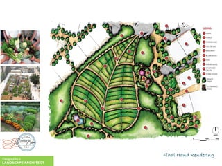 Final Hand Rendering
Designed by a
LANDSCAPE ARCHITECT
 