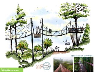 Sections and Elevations
Designed by a
LANDSCAPE ARCHITECT
 