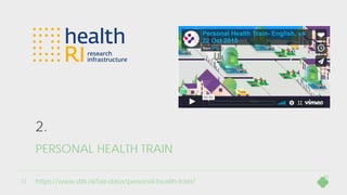 2.
PERSONAL HEALTH TRAIN
22 https://www.dtls.nl/fair-data/personal-health-train/
 