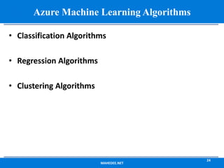 Azure Machine Learning | PPTX