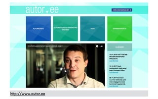http://www.autor.ee
 