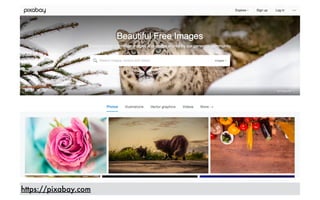 https://pixabay.com
 