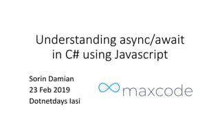 Understanding async/await in C# using Javascript | PPT