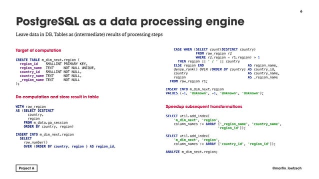 Data Warehousing with Python | PPT