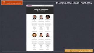 Keynote sobre Ecommerce en las Trincheras - FTVA 2018