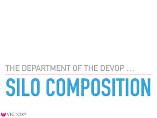 SILO COMPOSITION
THE DEPARTMENT OF THE DEVOP …
 