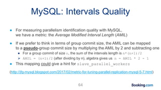 The Full MySQL and MariaDB Parallel Replication Tutorial | PDF